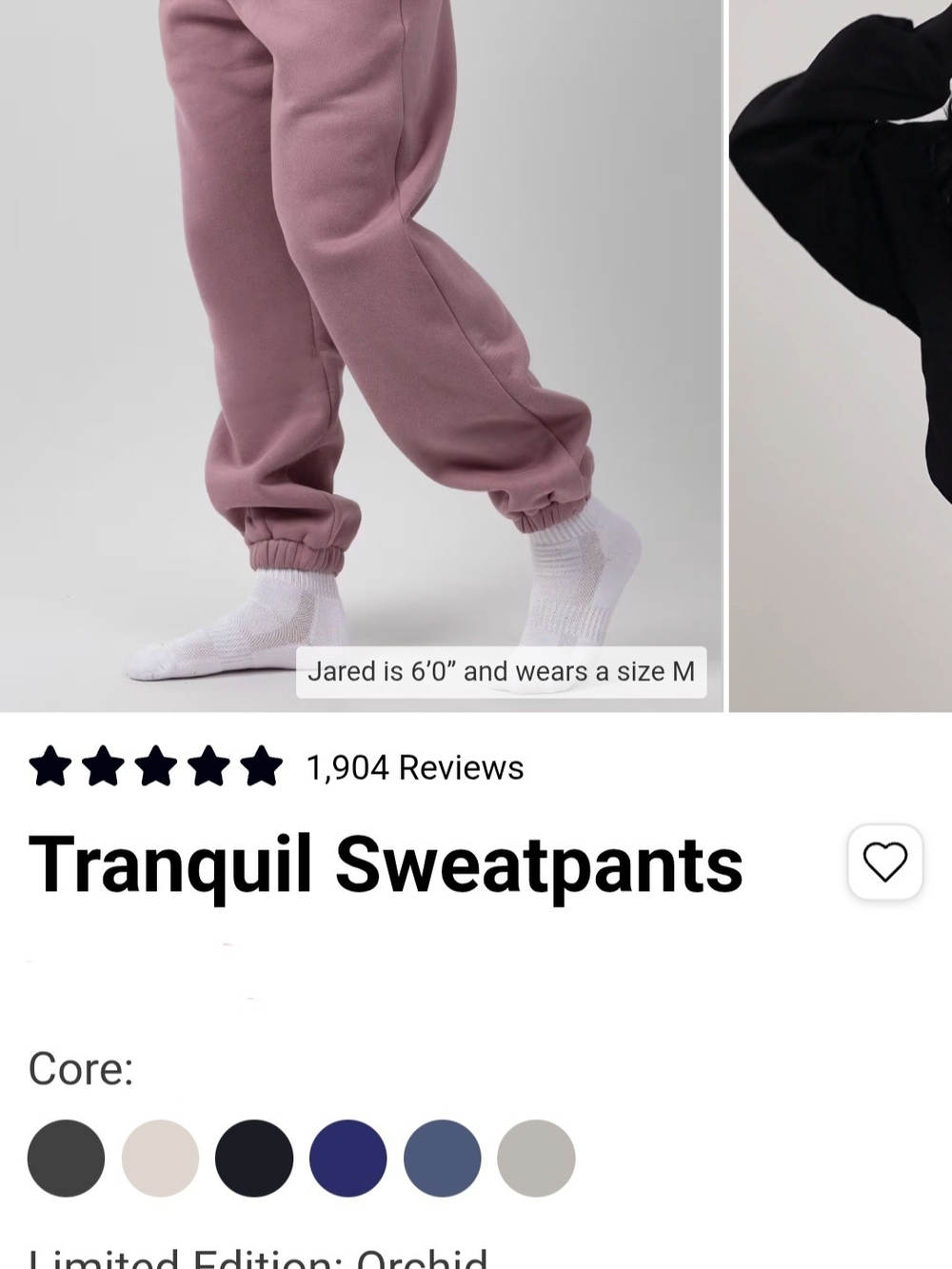 Comfrt Tranquil Sweatpants - Orchid - XL